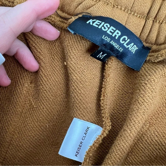 KEISER CLARK Astral Planing Star Sweatpants Size M Brown Black - Picture 12 of 13